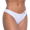 446-P-Branco_1 Tanga Fio Duplo Lisa em AlgodĂŁo Patitex