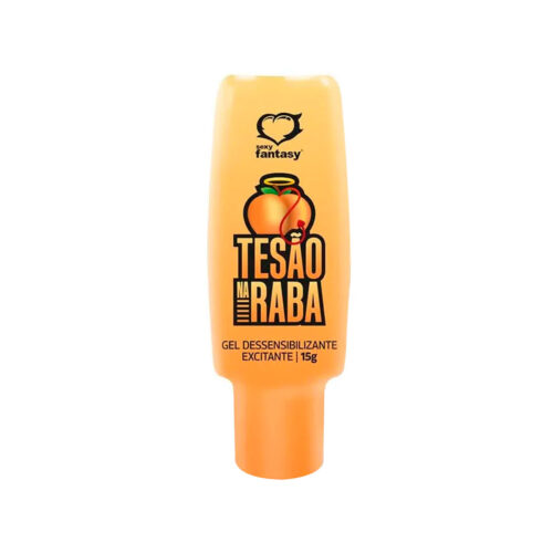 4720_1 Tesão na Raba Gel Dessensibilizante e Excitante 15g Sexy Fantasy