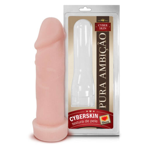 4_1 Capa Peniana em Cyber Skin Pura Ambição 20x5,5 cm Sexy Fantasy