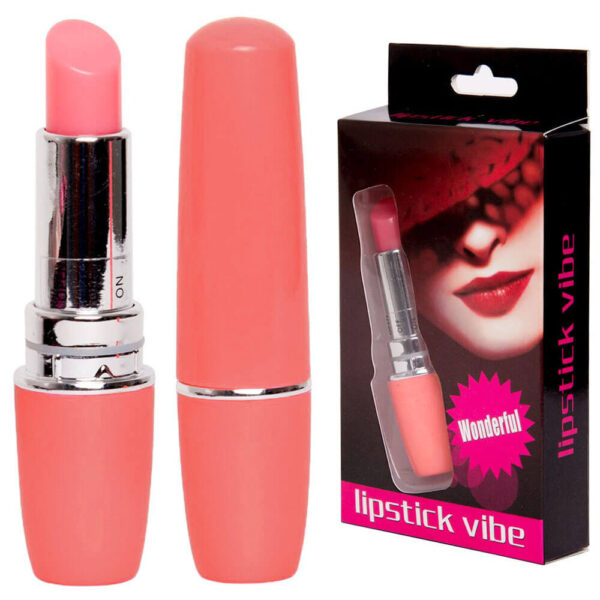Lipstick Vibe Vibrador em Formato de Batom Vibração Unica Sexy Import