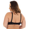 516PT-50-Preto_2 Sutiã Rendado Plus Size Reforçado com Bojo e Lacinho Patitex