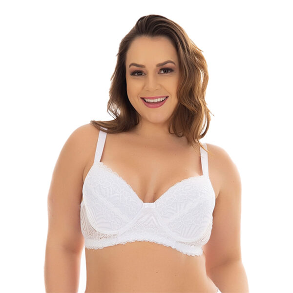 519PT-48-Branco_1 Sutiã Plus Size Reforçado Graciane Patitex