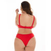 520PT-48-Vermelho_3 Conjunto Cris Plus Size com Detalhes em Renda Patitex