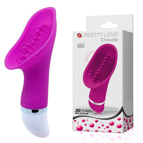 5391_1 Pretty Love Claude Vibrador com Simulador de Língua 30 Vibrações Sexy Import