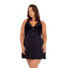 551PT-48-Preto_1-1 Camisola Plus Size Lisa Rubinne Patitex