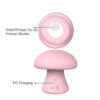 5787-Rosa_2 S-Hande Mushroom Estimulador Clitoriano Recarregável com 9 Modos de Vibração Sexy Import