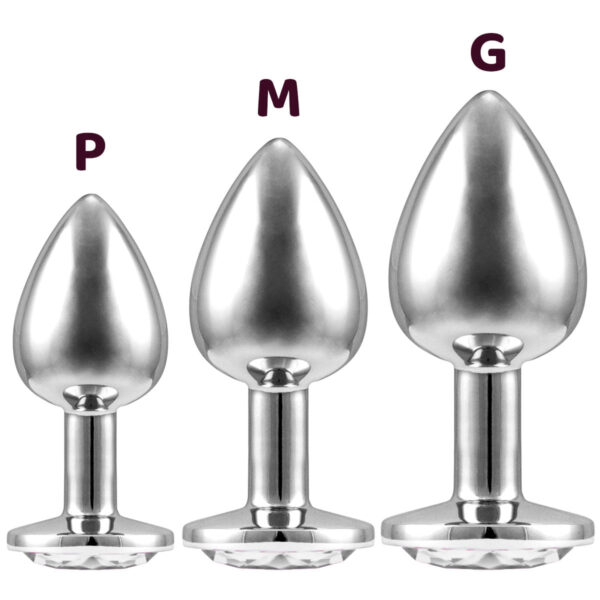 5847-G-Roxo_2 Plug Anal com Cristal de Cores Variadas