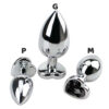 5848-P-Preto_2 Plug Anal Cônico com Cristal Formato Coração P Sexy Import
