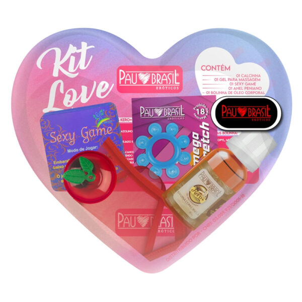 Kit Love Sensual Pau Brasil