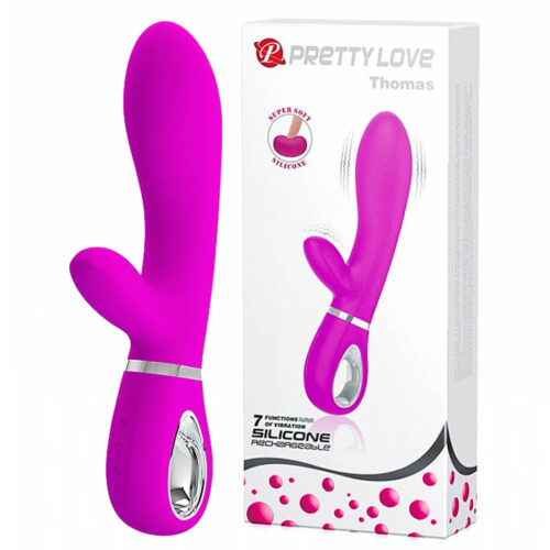 5929_1 Pretty Love Thomas Vibrador de Ponto G com Estimulador Clitoriano Miss Collection