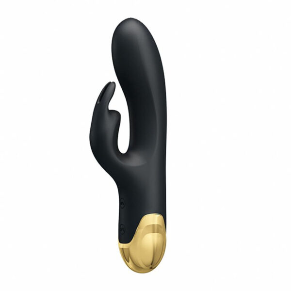 5936_1 Pretty Love Double Royal Pleasure Vibrador com 7 Modos de Vibração 24k Gold Sexy Import
