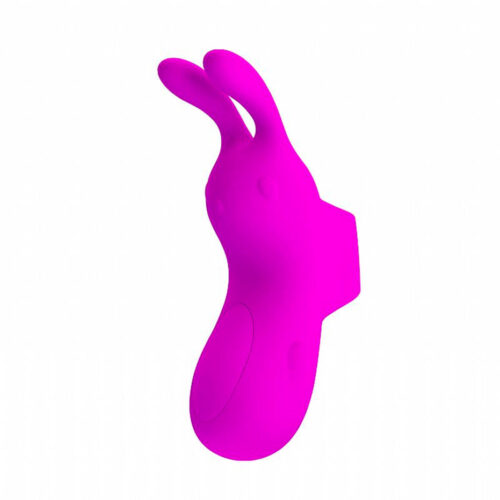 5939-Roxo_1 Finger Bunny Dedeira Estimuladora com 7 vibrações Pretty Love Sex Import