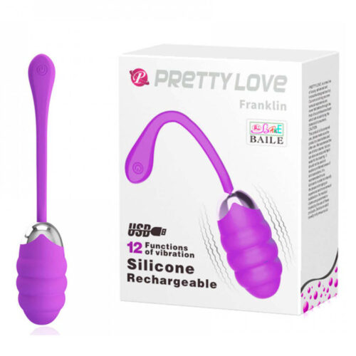 Pretty Love Franklin Bullet com Cápsula Vibratória 12 Vibrações Sexy Import