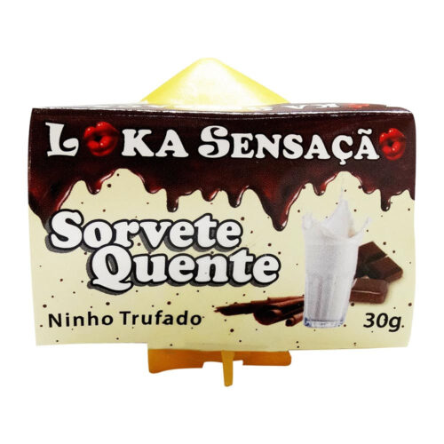 59700_1 Sorvete Quente Sabor Ninho Trufado 30g Loka Sensação