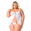 6.224-G1-Branco_2 Camisola Beijo Plus em Tule com Detalhes em Renda Tallyta Moda Apimentada
