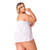 6.224-G1-Branco_3 Camisola Beijo Plus em Tule com Detalhes em Renda Tallyta Moda Apimentada