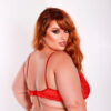 6.284-G1-Vermelho_2 Camisola Pura Tentação Plus Size Personalizável e Calcinha Coleção Metamorfose Tallyta Moda Apimenta