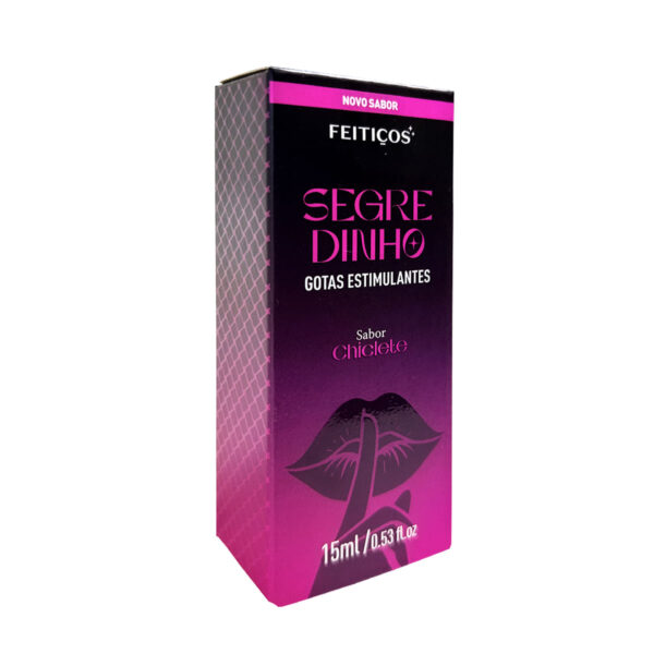 606-Chiclete_2 Segredinho Gotas Estimulantes 15ml Feitiços Aromáticos