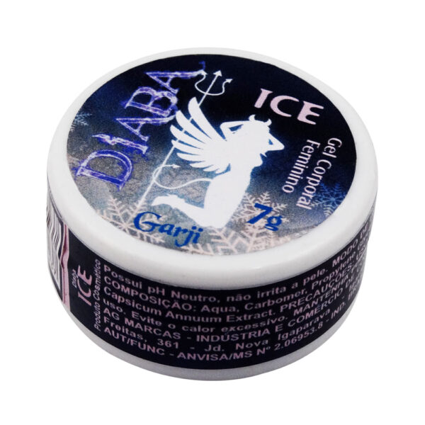 612GJ_1 Diaba Ice Pomada Excitante Feminino 7g Garji