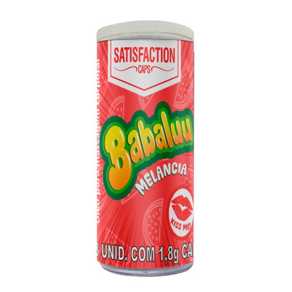 6143723-Melancia_1 Babaluu Bolinha em CƔpsula 3 Unidades Satisfaction Caps