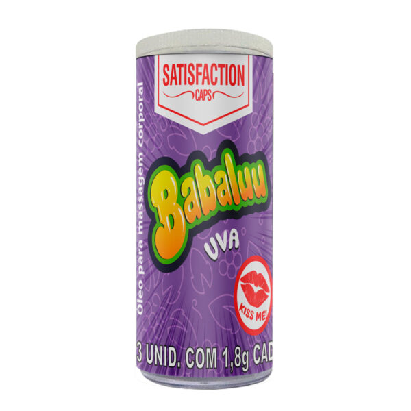 6143747-Uva_1 Babaluu Bolinha em CƔpsula 3 Unidades Satisfaction Caps
