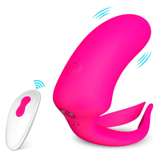 6221-Pink_1 S-Hande Danny Vibrador de Ponto G e Clitóris com 9 Modos de Vibração Sexy Import