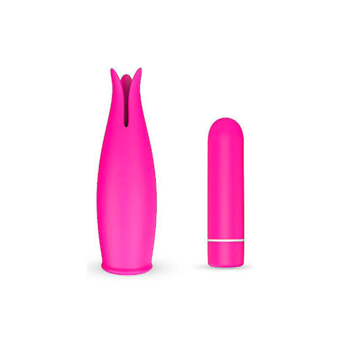 6223-Pink_1 Bud Vibrador de Clitóris com 9 Modos de Vibração Sexy Import