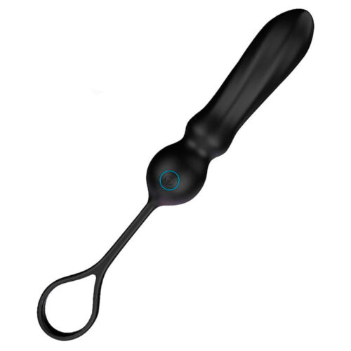 6227-Preto_1 S-Hande Adele Plug Anal com Vibro Sexy Import