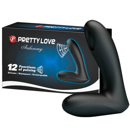 6325_1 Pretty Love Archenemy Massageador de Próstata com 12 Pulsações Miss Collection