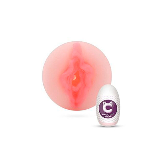 6440-Mature_2 Magic Cat Mature Egg em CyberSkin Formato Vagina Sexy Import