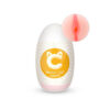6440-Sweety_1 Magic Cat Sweety Egg em CyberSkin Formato Vagina Sexy Import