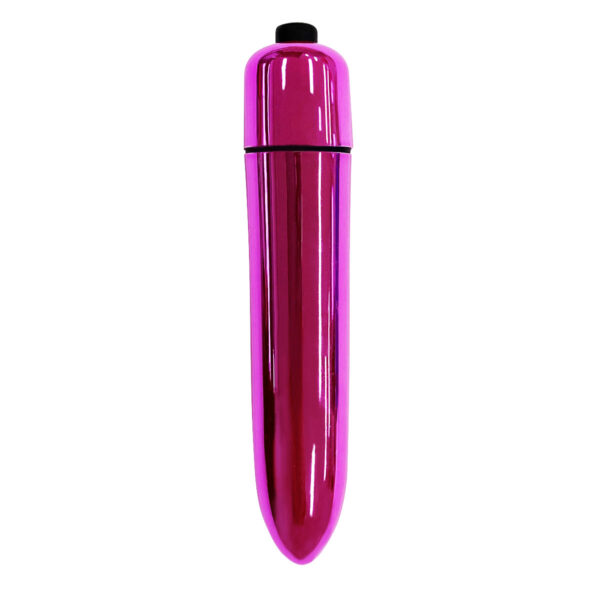 6572-Rosa-Metalico_1 Bullet Massageador de Clitóris em Cápsula Sexy Import