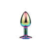 Plug Anal de Aço com Pedra de Cristal Tamanho G Sexy Import