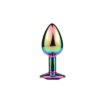 Plug Anal de Aço com Pedra de Cristal Tamanho G Sexy Import