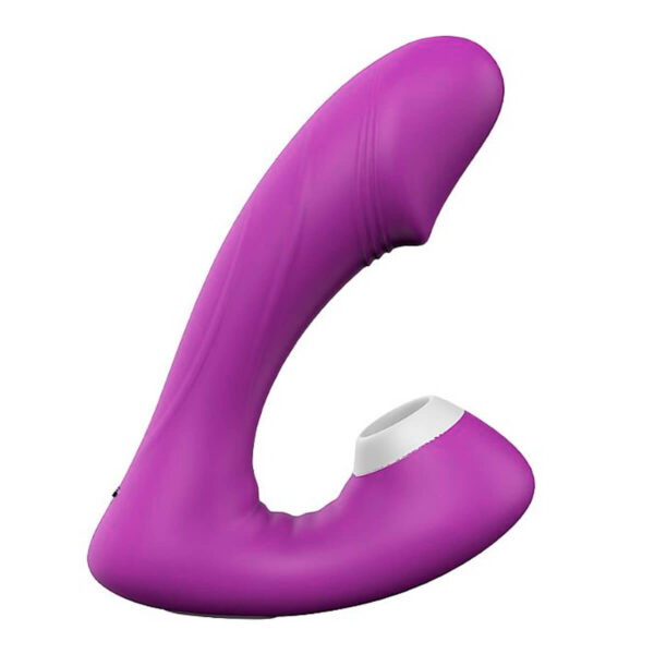 6614-Roxo_1 S-Hande Fierce Massageador de Ponto G com Pulsação Miss Collection