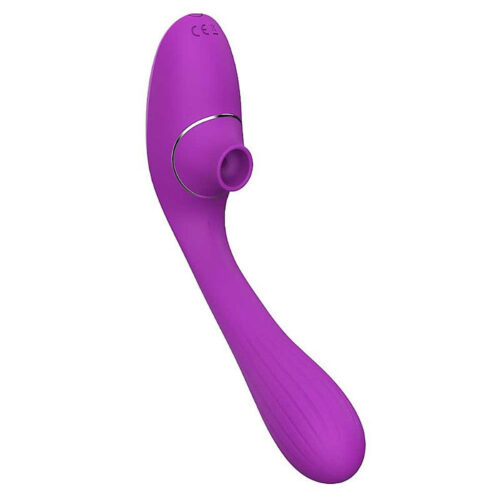 6618-Roxo_1 Dina Massageador de Ponto G e Clitóris com Pulsação Miss Collection