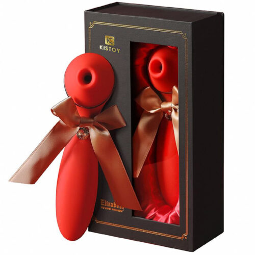 Kisstoy Elizabeth Estimulador de Clitóris com Pulsação e 10 Modos de Vibração Sexy Import