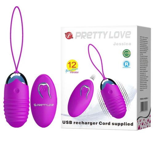 Pretty Love Bullet Jessica Massageador Recarregável Sexy Import