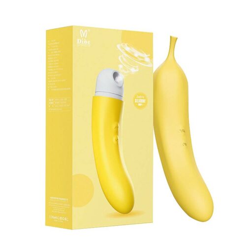 6834_1 Dibe Abby Vibrador Banana Ponto G com Função de Pulsação e 7 Modos de Vibração Sexy Import