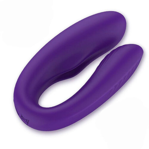6921-Roxo_1 S-Hande Viviana Massageador de Casal com 9 Funções de Vibração Sexy Import