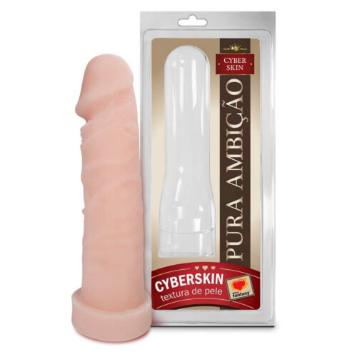 6_1 Capa Peniana em Cyber Skin Pura Ambição 18x4,5 cm Sexy Fantasy