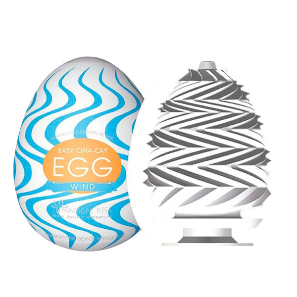 7018-Wind_1 Magical Kiss Easy Ona-Cap Egg Masturbador Masculino Texturizado Sexy Import