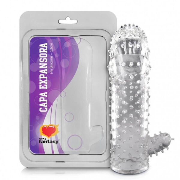 705SF_1 Capa Expansora com Estimulador 13 cm Sexy Fantasy