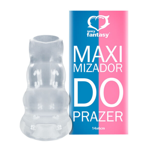 Capa Maximizadora do Prazer Incolor 11 cm Sexy Fantasy