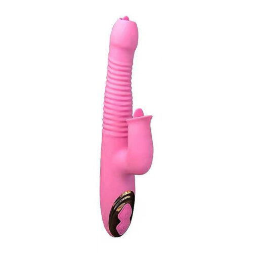 7112-Rosa-Claro_1 Dibe Orgasm Clitoral Vibrador Ponto G com Estimulador Clitoriano com 7 Modos de Vibração Sexy Import