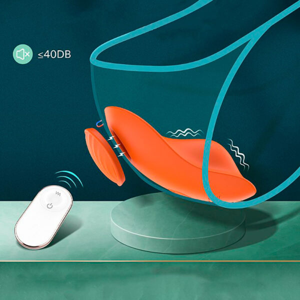 Leaf Vibrador de Calcinha com 9 Modos de Vibração e Controle Remoto Sexy Import