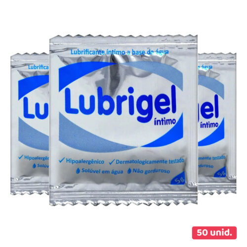 7129-K50 Kit Lubrificante Intimo LubriGel Sachê 5g com 50 unidades Carbogel