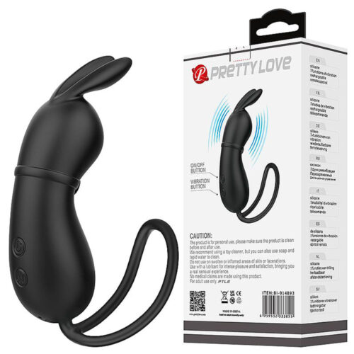 Rosalie Pretty Love Bullet em Formato de Coelho com 7 Modos de Vibração Sexy Import