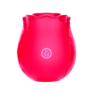 Estimulador de Clitóris em Formato de Rosa com 10 Modos de Pulsação Sexy Import