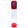 7290-Vermelho_1 Bomba Peniana Automática Recarregável com Painel em LCD e 8 Modos de Intensidades Sexy Import